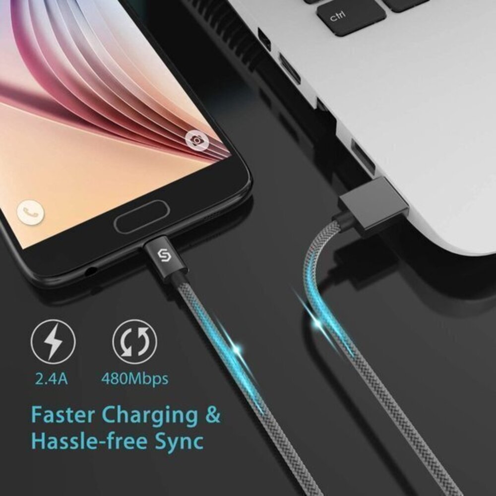 Micro USB Cable Android Charger - Syncwire NEW